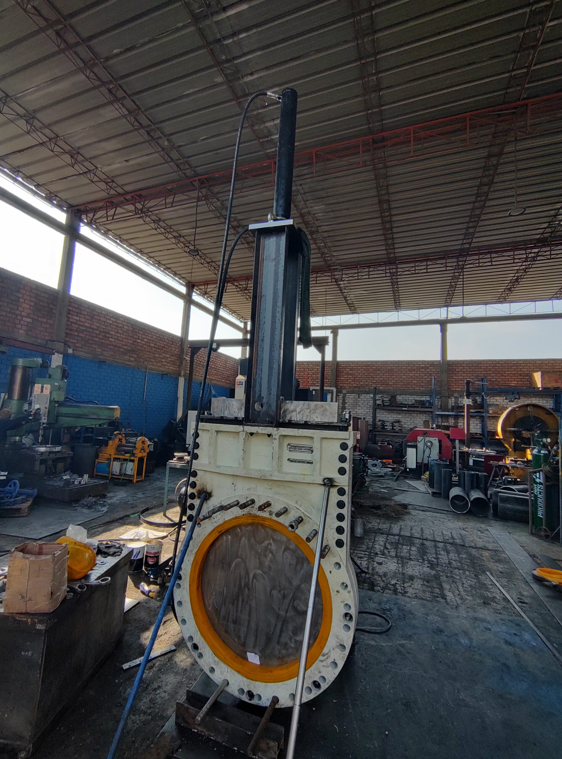 valvula cuchilla neumatica